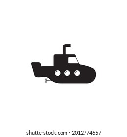 Sumbarine icon logo design vector template