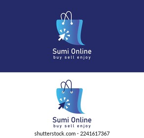 Sumi online shop logo. You can use must be any online or offline shop. It can be used anywhere. 