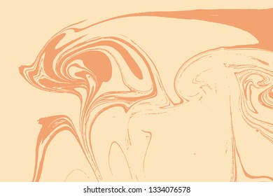 Suminagashi the ancient art of Japanese marbling. Paper marbling or marble waves art. Template for design covers, posters, business cards, presentation, invitation, flyers. Vector.