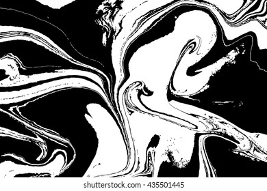 Suminagashi art. Stone or rock texture, liquid paint ink. Vector Ink texture. Hand drawn ebru marbling traditional illustration technique. Watercolor stains, abstract background, marble wavy pattern
