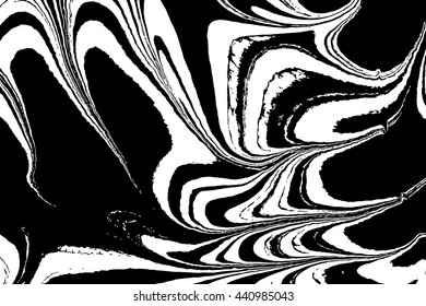 Suminagashi art. Stone or rock texture, liquid paint ink. Vector Ink texture. Hand drawn ebru marbling traditional illustration technique. Watercolor stains, abstract background, marble wavy pattern
