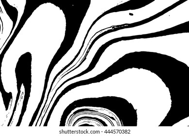 Suminagashi art. Stone or rock texture, liquid paint ink. Vector Ink texture. Hand drawn ebru marbling traditional illustration technique. Watercolor stains, abstract background, marble wavy pattern
