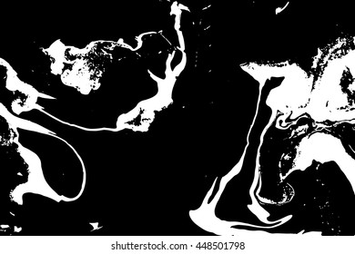 Suminagashi. Vector texture of the ink. Marbling technique. Background, invitation card. Template for your design. Abstract graphics. Spotted texture. Waves. Hand drawn.