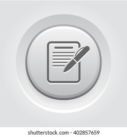 Summary Icon. Business Concept