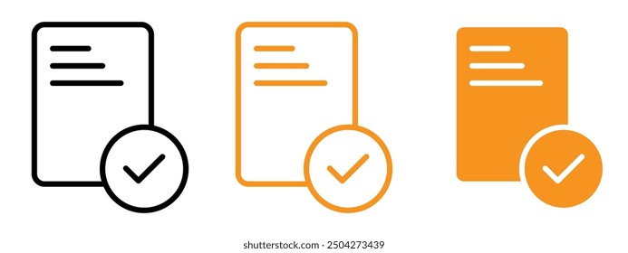 Summary icon web design in vector