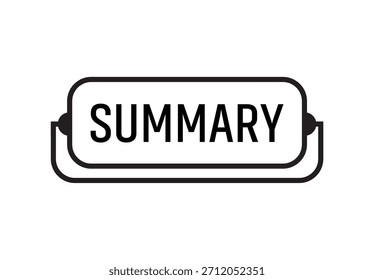 texto de resumo sinal de informações em branco	