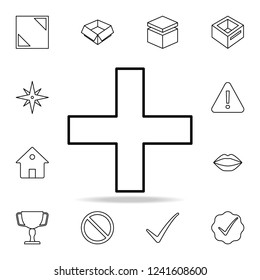 summation sign icon. Detailed set of simple icons. Premium graphic design. One of the collection icons for websites, web design, mobile app