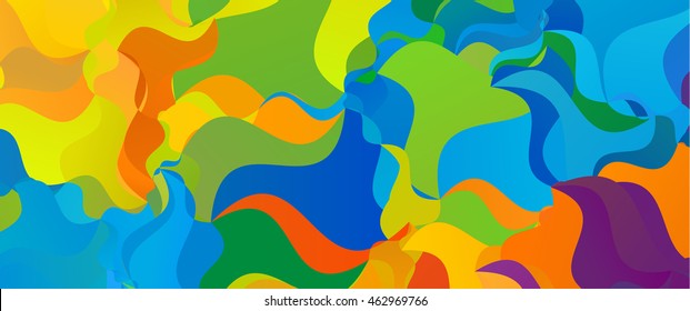 Summer 2016 brazilian Rio colorful background. Rio Summer sport event. Rio Polygonal modern background. Athletic color concept