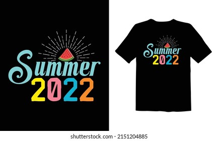 Summer 2022  T Shirt Design