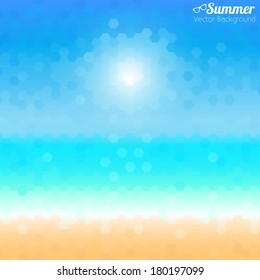 Summer Abstract Background - Beach 