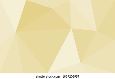verano Fondo abstracto de la forma triangular geométrica de polígono amarillo brillante, ilustración vectorial, estilo mínimo