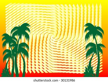 summer abstract background vector