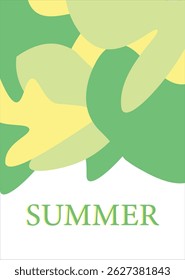 summer abstract colorful psychedelic art mobile wallpaper ,background Creative concept of summer bright  Abstract Shapes Background for social media poster, banner, cover, card, story , summer sale