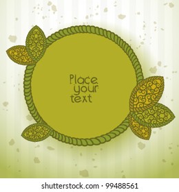summer Abstract floral background with place for your text 3