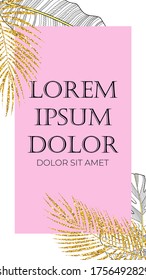 Summer Abstract stories  banner background can be use for landing page, website, mobile app, web design. Vector Illustration EPS10