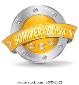 Summer action and special offer in the summertime (German)