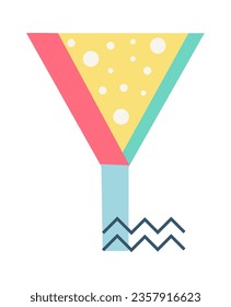 Summer Alphabet Y Letter Vector Illustration