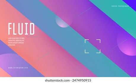 Summer Art. Paper Vector Banner. Blue Digital Texture. Music Fluid. Party Corporate Brochure. Horizontal Ux. Retro Landing Page. Pink Summer Art