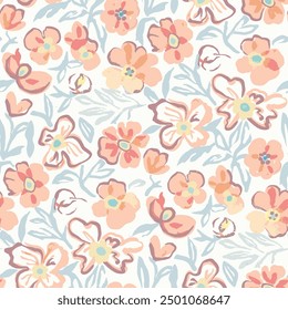 summer art,flora flowers leafs ,textile design pattern seamless repeats, effect abstract decorative,colors print digital