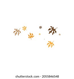 Summer Autumn Logo Template illustration design