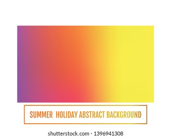 Summer backdrop. Abstract blurred gradient mesh background