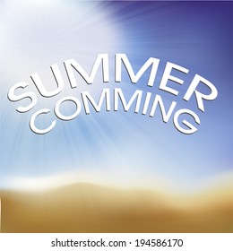 Summer background.