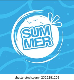 summer background, summer banner background