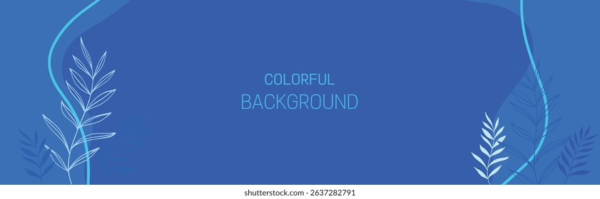 Summer background, summer banner, abstract background