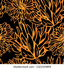 Summer background. Beautiful clover seamless pattern, great design for any purposes. Nature background. For banner, business card, poster or textile
