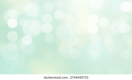 Summer Background, with Blurred bokeh abstract bright light on sky blue.Vector Defocus bokeh morning.