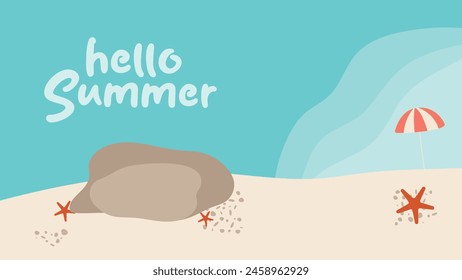 SUMMER BACKGROUND BRIGHT ABSTRACT HANDDRAWN SHAPE FLAT PASTEL COLORFUL DESIGN VECTOR. GODD FOR FLYER, BANNERS, PRINT, WEBSITE, WALLPAPER, COVER DESIGN, GREETING CARD