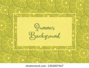 fondo de verano, patrón de cítricos en colores refrescantes. ilustración vectorial para banners, tarjetas de felicitación, volantes, medios sociales, web.