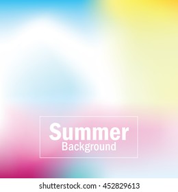 Summer background with copy space