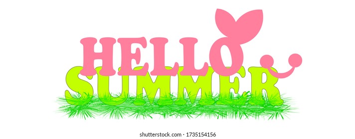 summer background design.Abstract pattern beautiful bright colorful background 