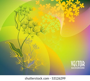 Summer background  eps10