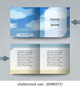 Summer background. Eps10 Vector illustration