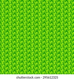 Summer background with green leaves. Vector illustration for your design and presentation.