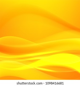 Summer background with orange yellow rays summer sun hot swirl with space for your message. Vector illustration EPS 10 for design element presentation, brochure layout page, packing label
