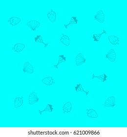 Summer background pattern