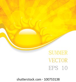 Summer background with place for your content