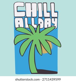 verano, fondo, mar, patrón, dibujado, línea, cartel, sol, playa, vintage, azul, Vector, palma, concha, minimalista, viñeta, ingenuo, vacaciones, abstracto, árbol, garabato, de moda, onda