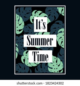 Summer Background - Stock Vector Illustration