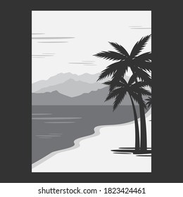 Summer Background - Stock Vector Illustration