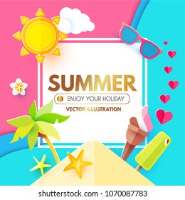 2,802 Summer papercraft Images, Stock Photos & Vectors | Shutterstock