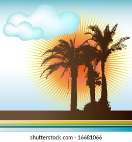summer background for text