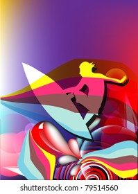 summer background for text