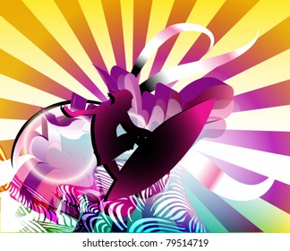 summer background for text