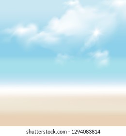 summer background, summer time, summer holiday concept vector illustration