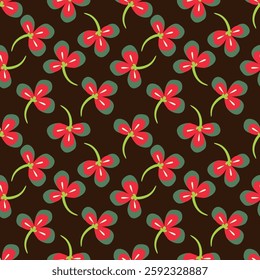 summer background with tropical leaves , vintage seamless pattern