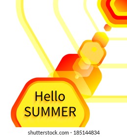 Summer Background, vector